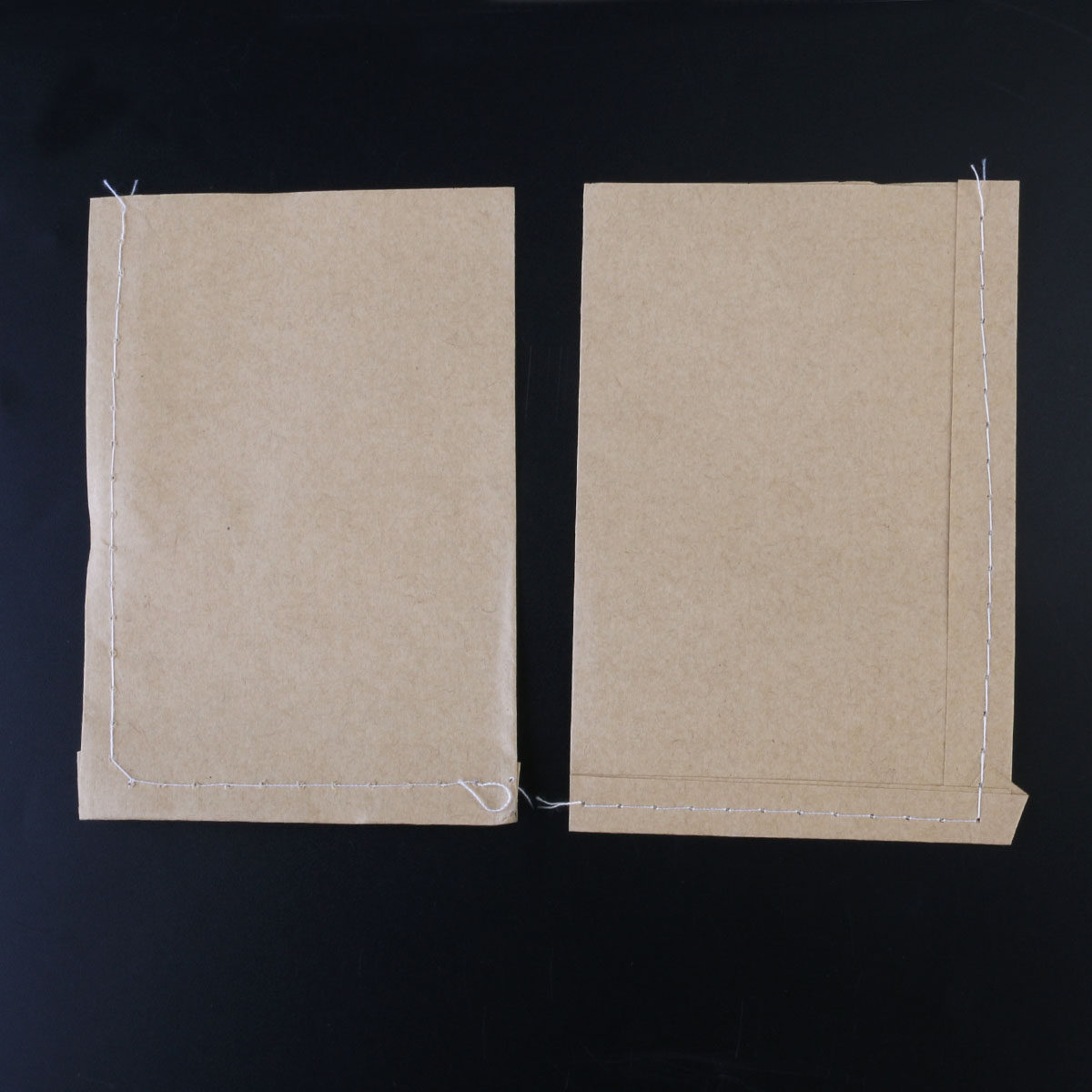 Food Storage Bag - 100 stuks kraftpapieren zakken, met steeknaad,