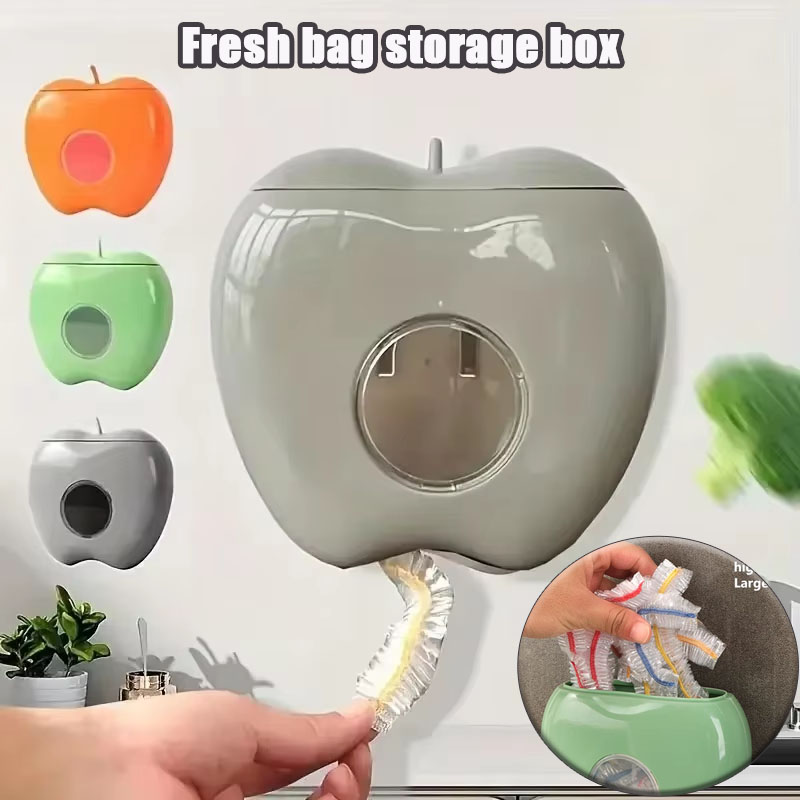 Food Storage Bag - 1PC Dispenser Opbergdoos voor voedselbewaarzakken Stofdicht