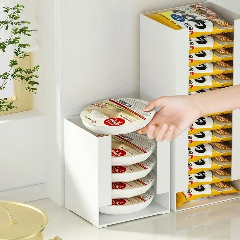 Food Storage With Dividers - Instant Noodle Opbergdoos Multifunctionele Keukenorganizer voor