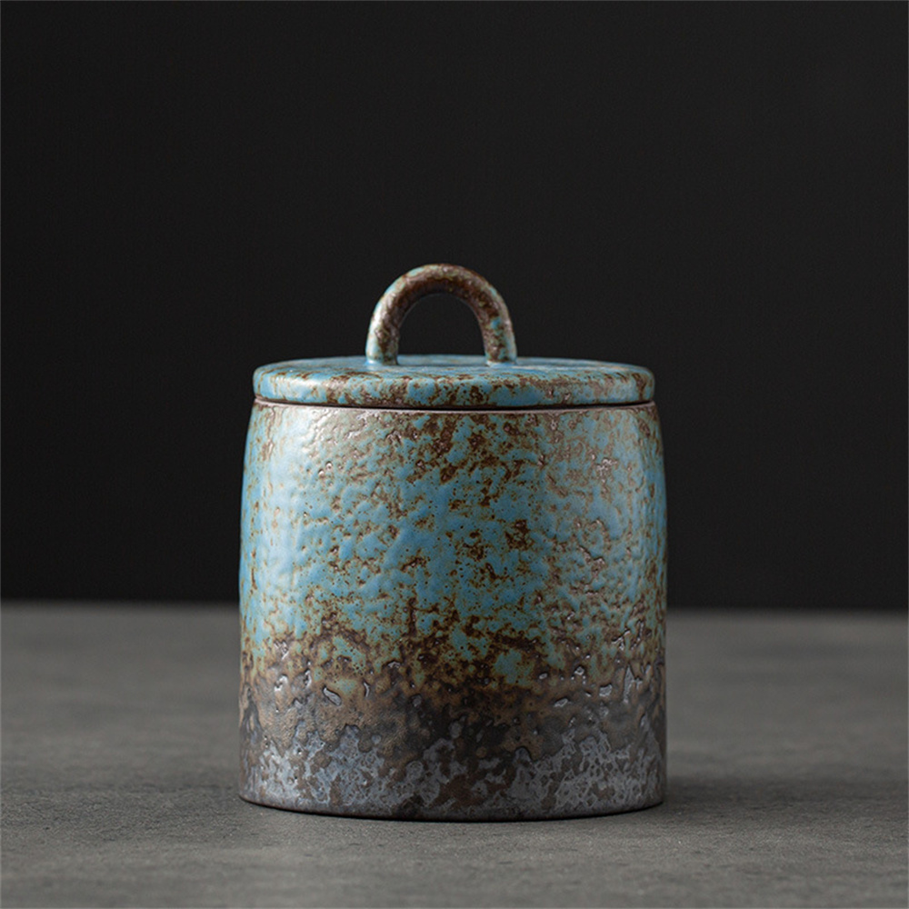 Food Storage With Dividers - Keramische theebus Verzegelde pot Kleine theedoos