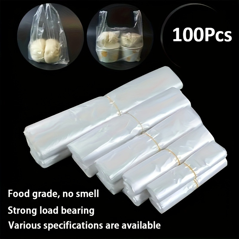 Food Storage Bag - 100 stuks mini transparante wegwerp plastic