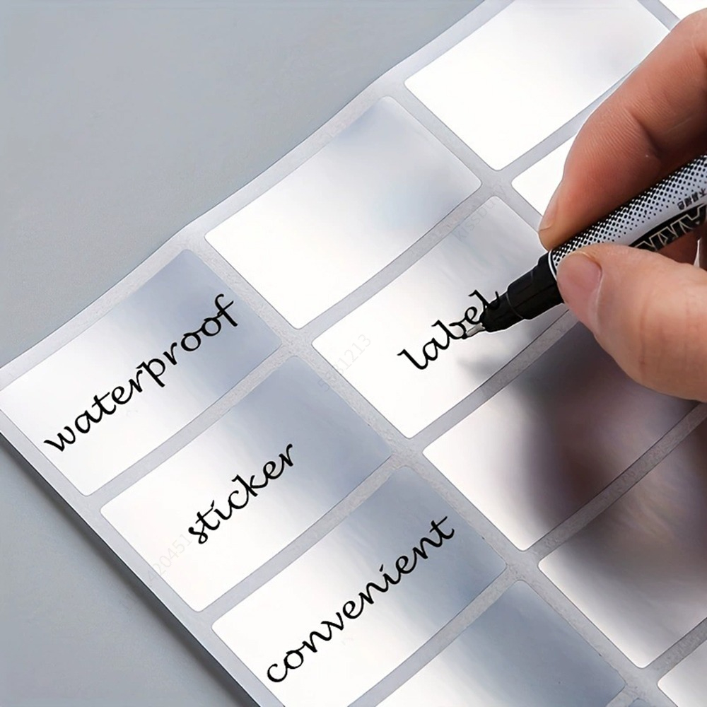 Food Storage Labels - 160-600 stuks verwijderbare waterdichte etiketstickers, ideaal