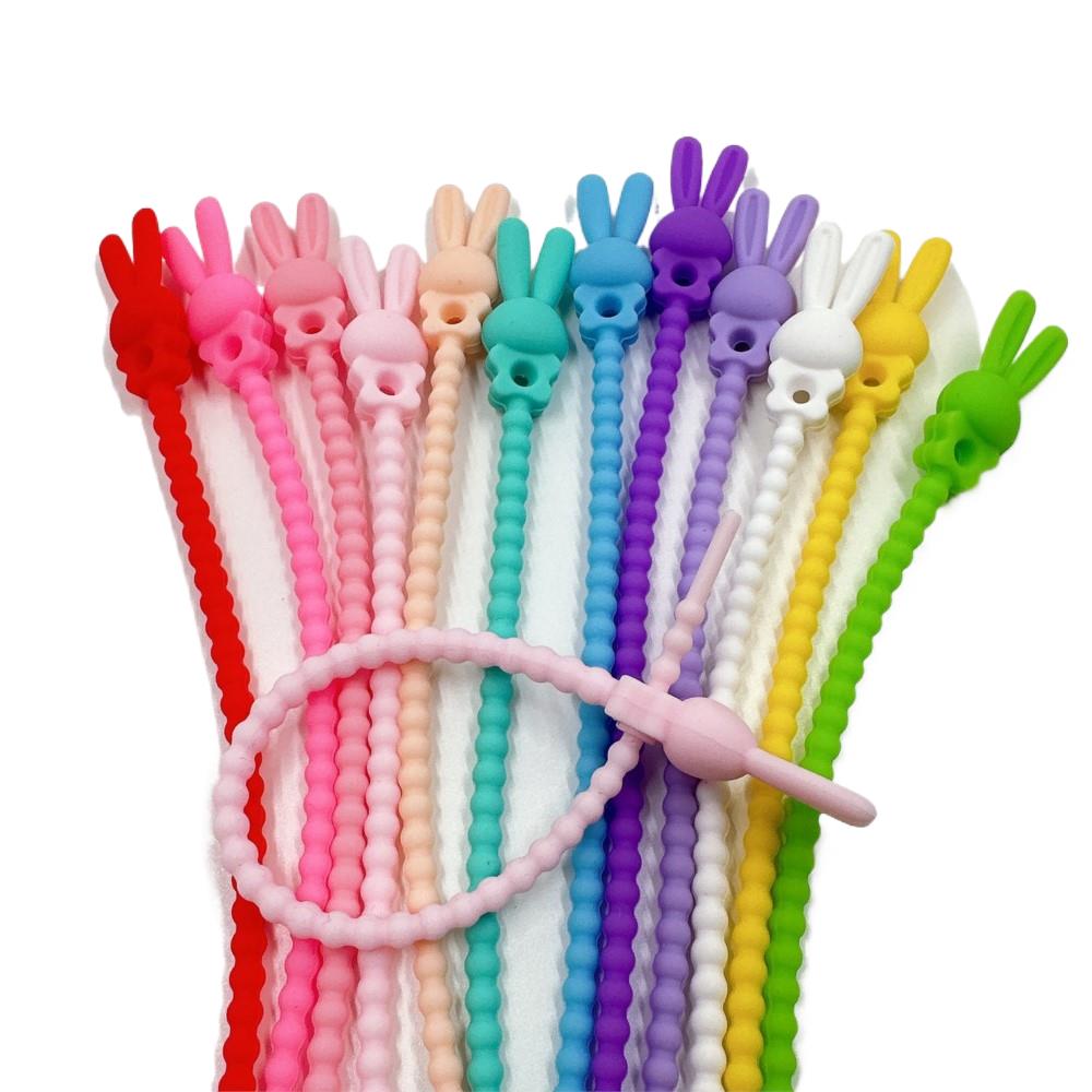 Food Storage Bag - 10 Stuks Bloem Ster Siliconen Kabel