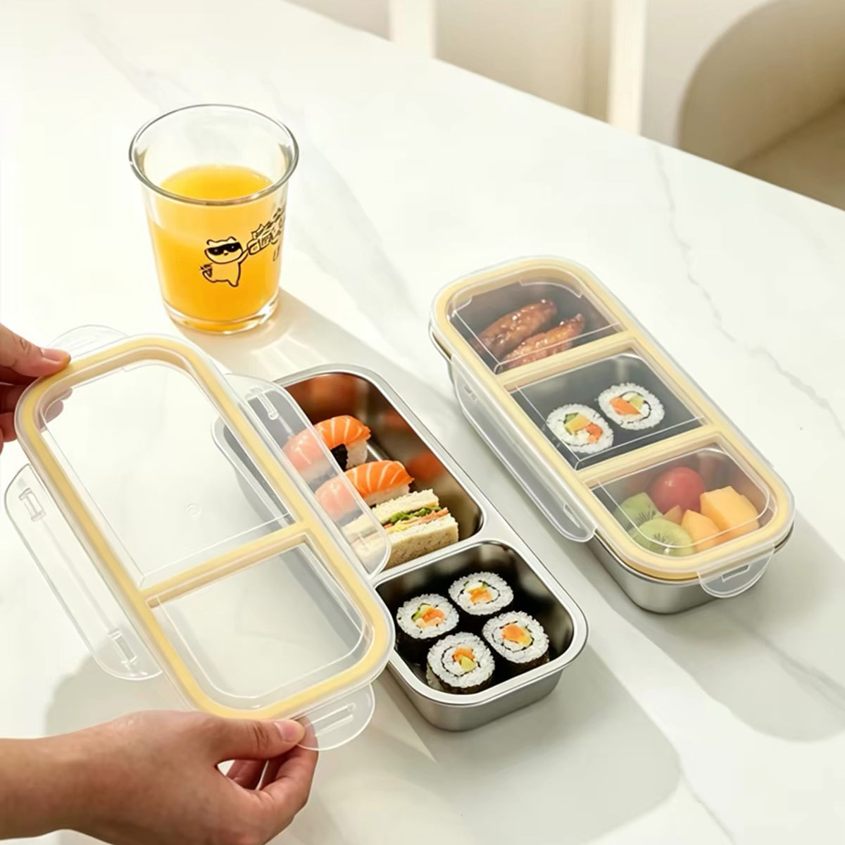 Roestvrijstalen voedselopslagc - Food Storage Oven Safe recensie en prijs