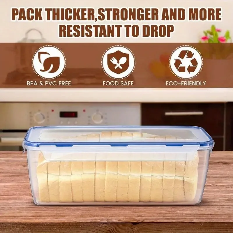 Plastic broodopbergdoos Luchtd - Food Storage With Dividers recensie en prijs