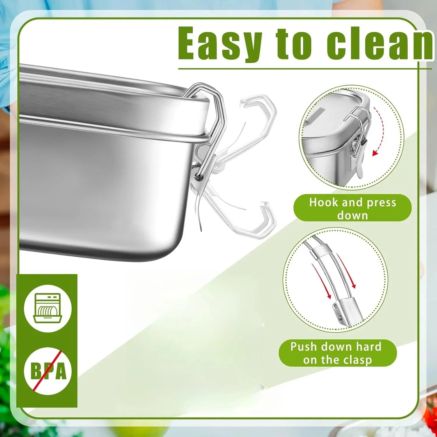 Roestvrijstalen lunchbox voor  - Food Storage Oven Safe recensie en prijs
