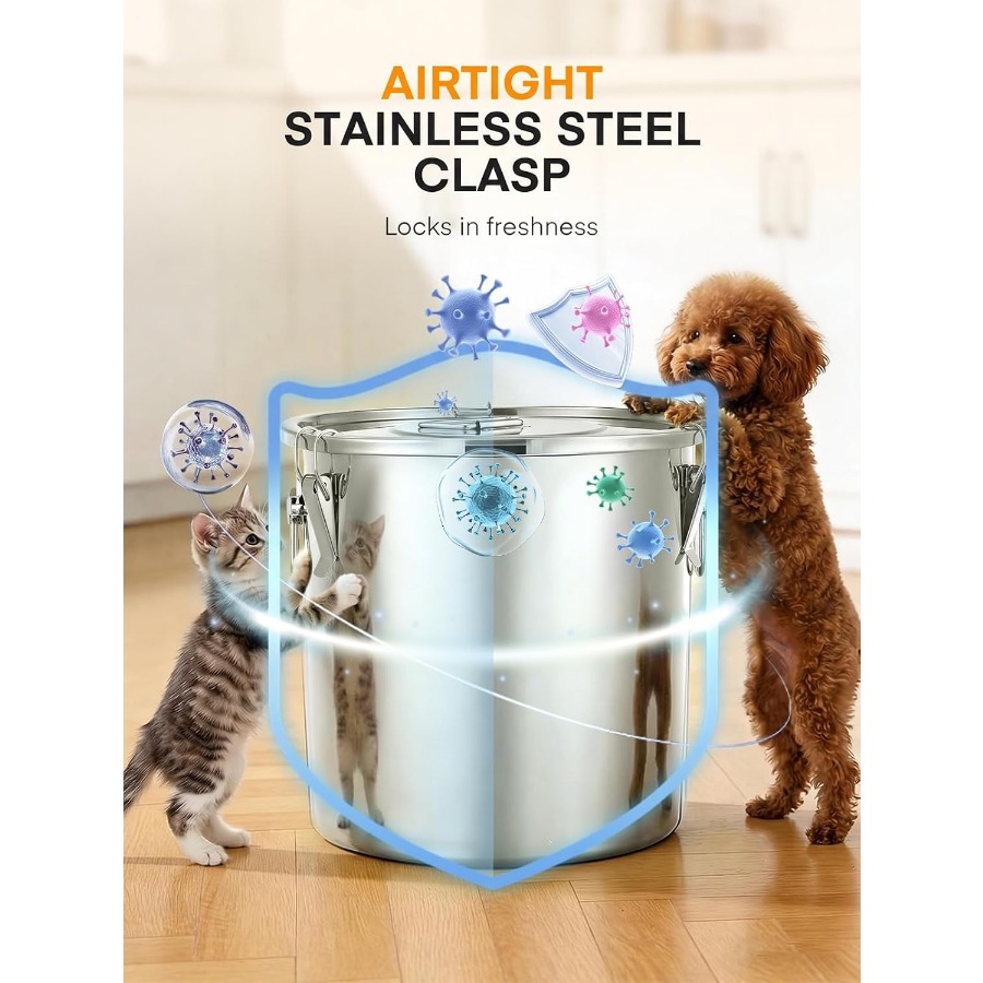 35LBS luchtdichte roestvrijsta - Food Storage Containers recensie en prijs