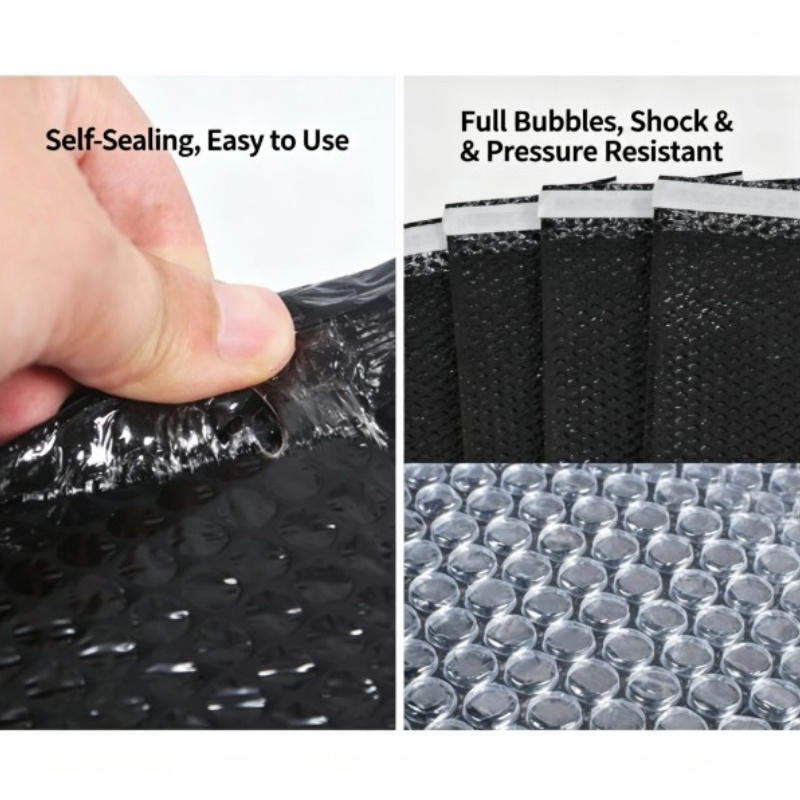 100 stuks zwarte, zelfklevende - Food Storage Bag recensie en prijs
