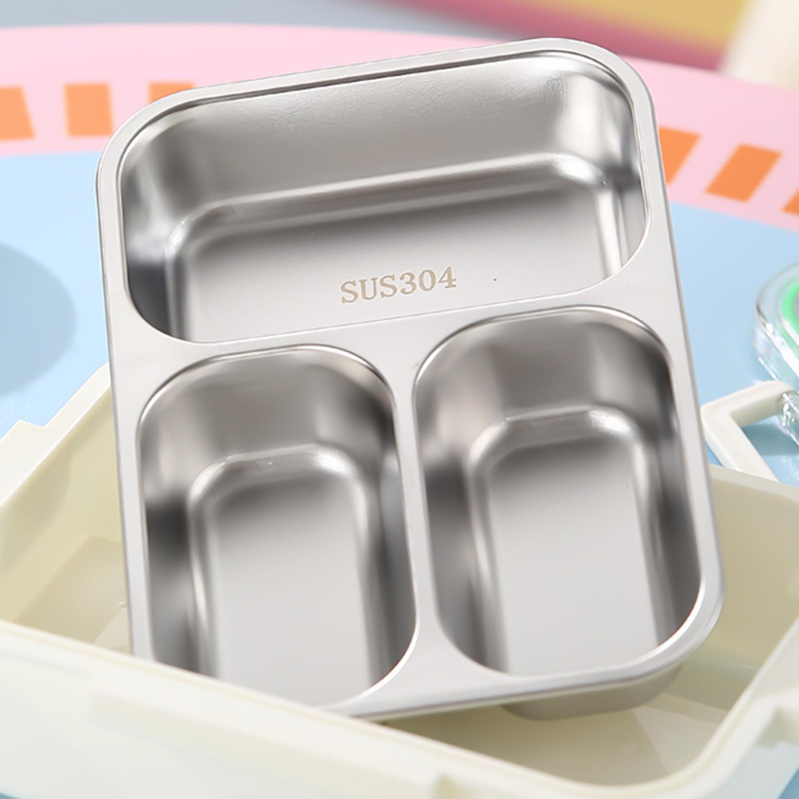 Roestvrijstalen lunchbox, verd - Food Storage With Dividers recensie en prijs
