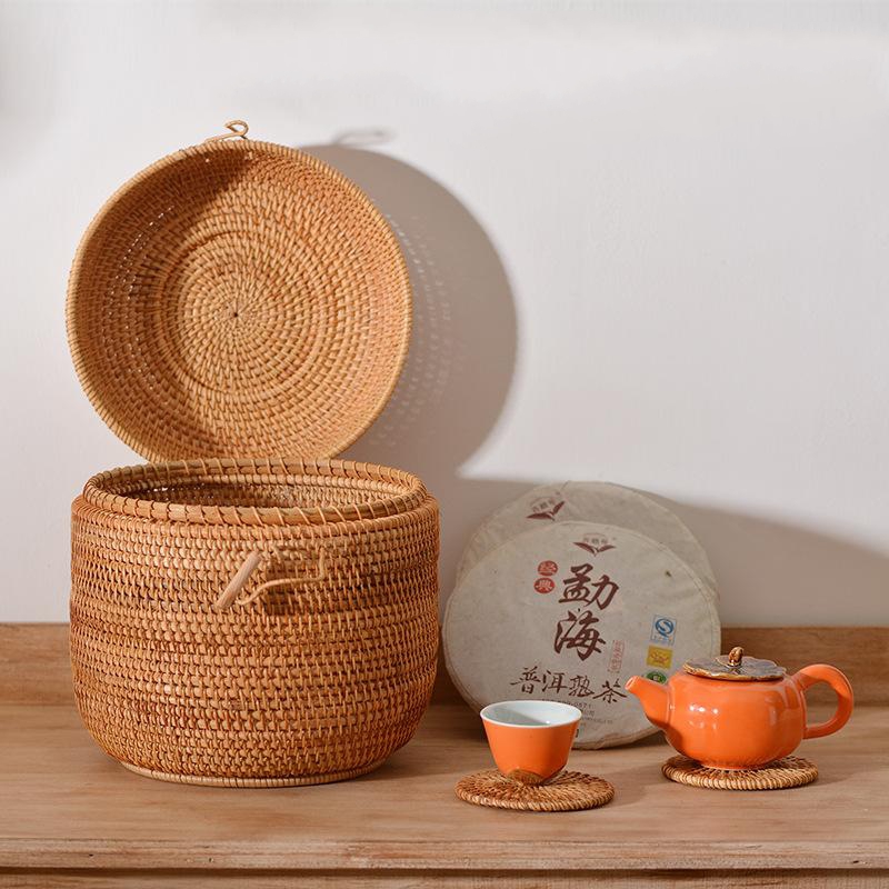 Handgeweven Rotan Thee Opbergd - Food Storage Oven Safe recensie en prijs