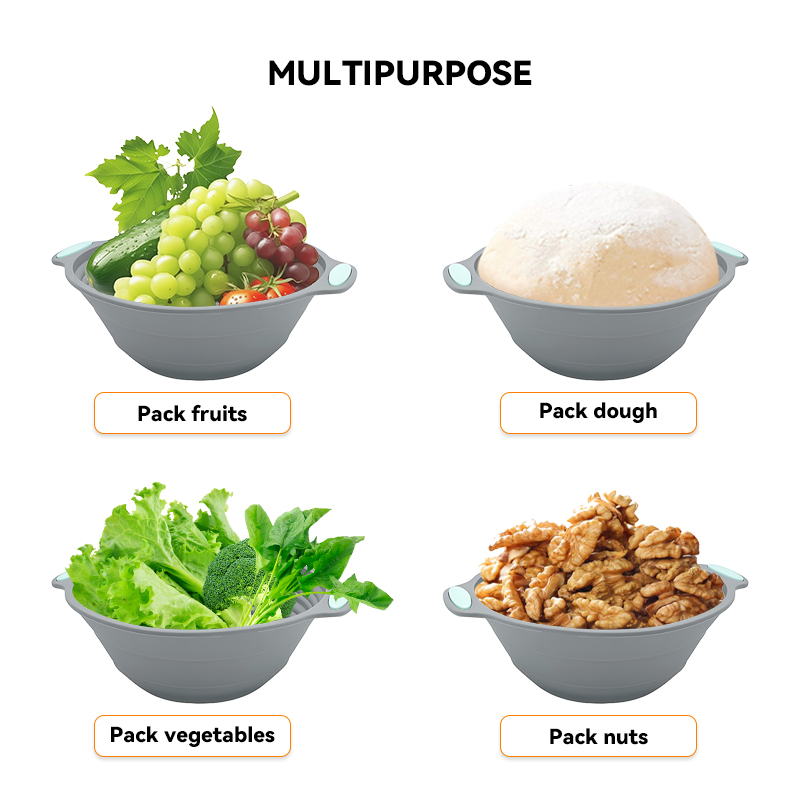 1PC siliconen opvouwbare banne - Food Storage With Dividers recensie en prijs