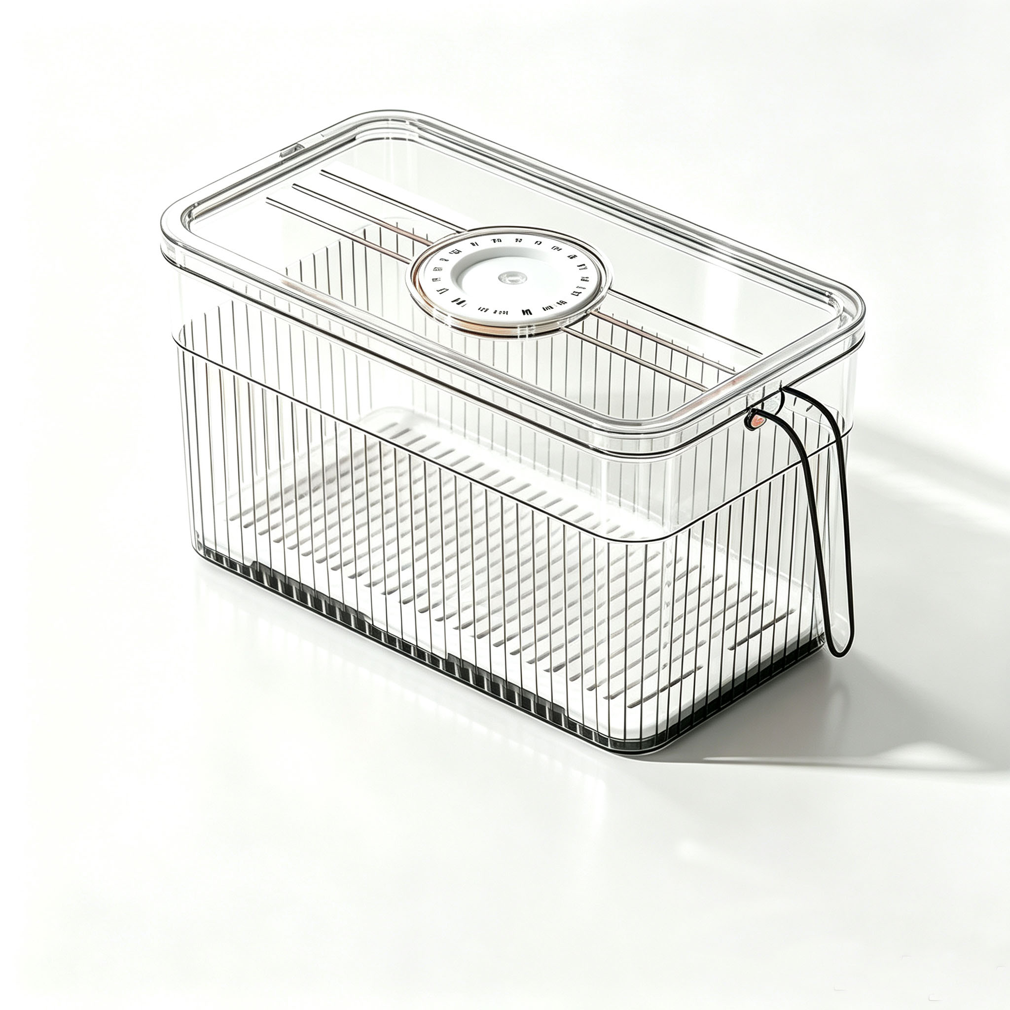 Koelkast opbergbox met timerde - Food Storage With Dividers recensie en prijs