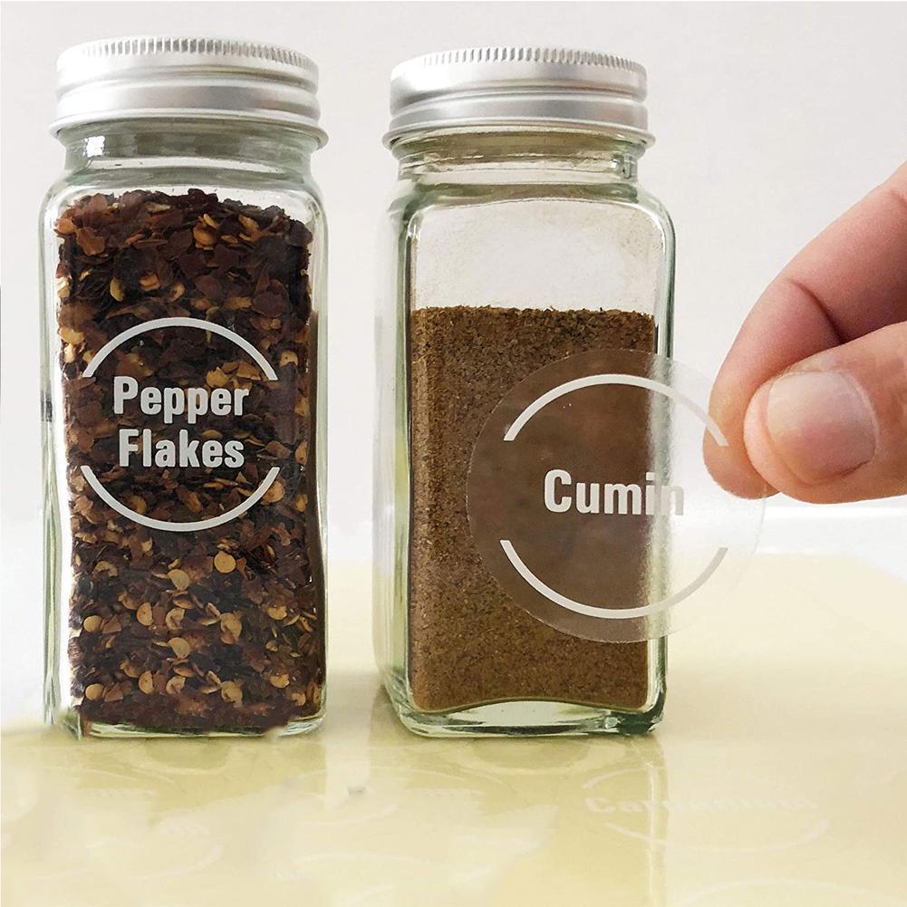 144 stuks/set transparante kru - Food Storage Labels recensie en prijs