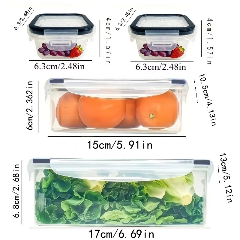 8-delige set inclusief 4 conta - Food Storage Oven Safe recensie en prijs