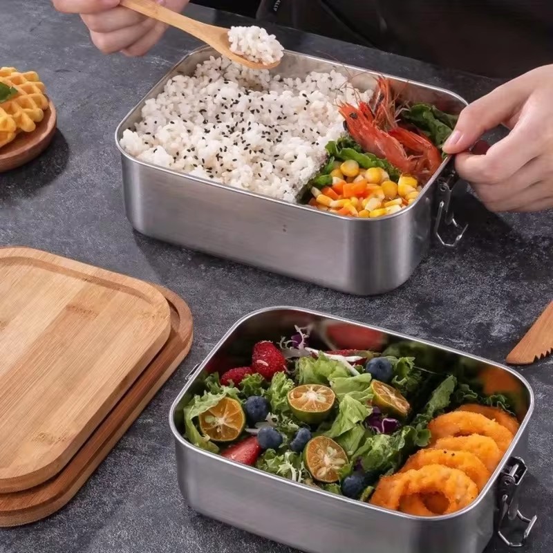 Duurzame lunchbox van 304 roes - Food Storage Meals recensie en prijs