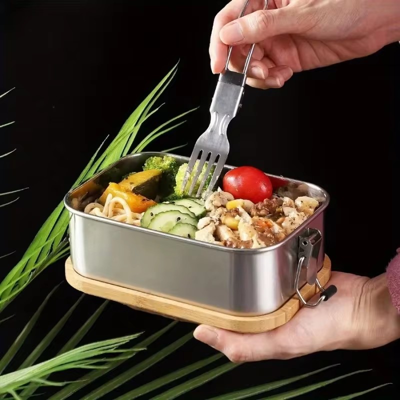 Duurzame lunchbox van 304 roes - Food Storage Meals recensie en prijs
