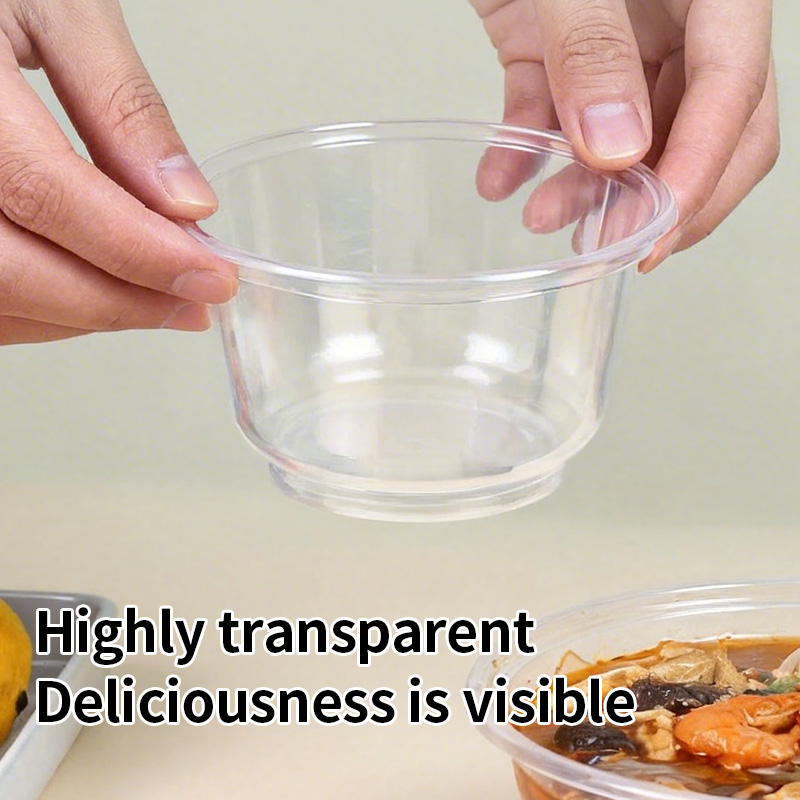 Wegwerp plastic kommen transpa - Food Storage Meals recensie en prijs