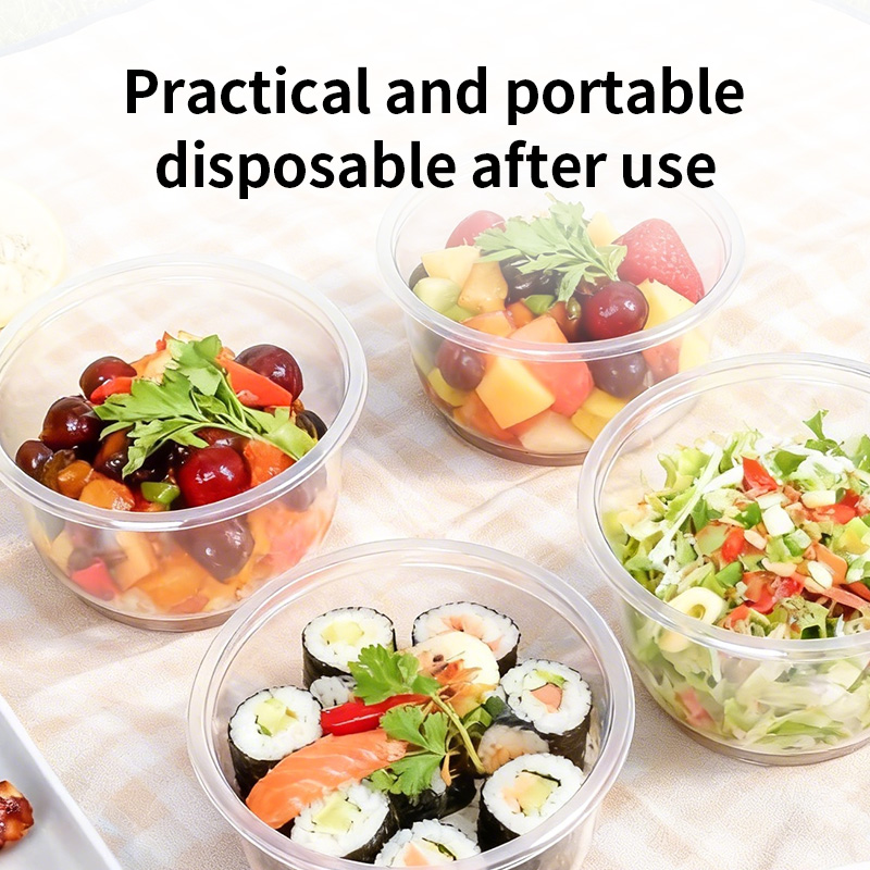 Wegwerp plastic kommen transpa - Food Storage Meals recensie en prijs