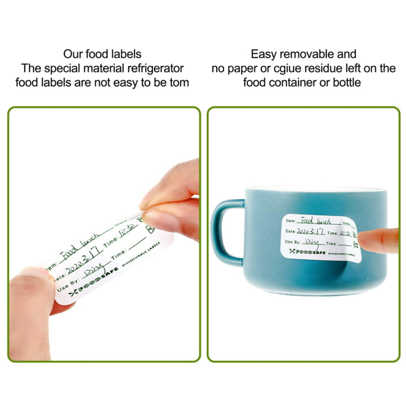 300/pcs Voedselopslaglabels Ze - Food Storage Labels recensie en prijs