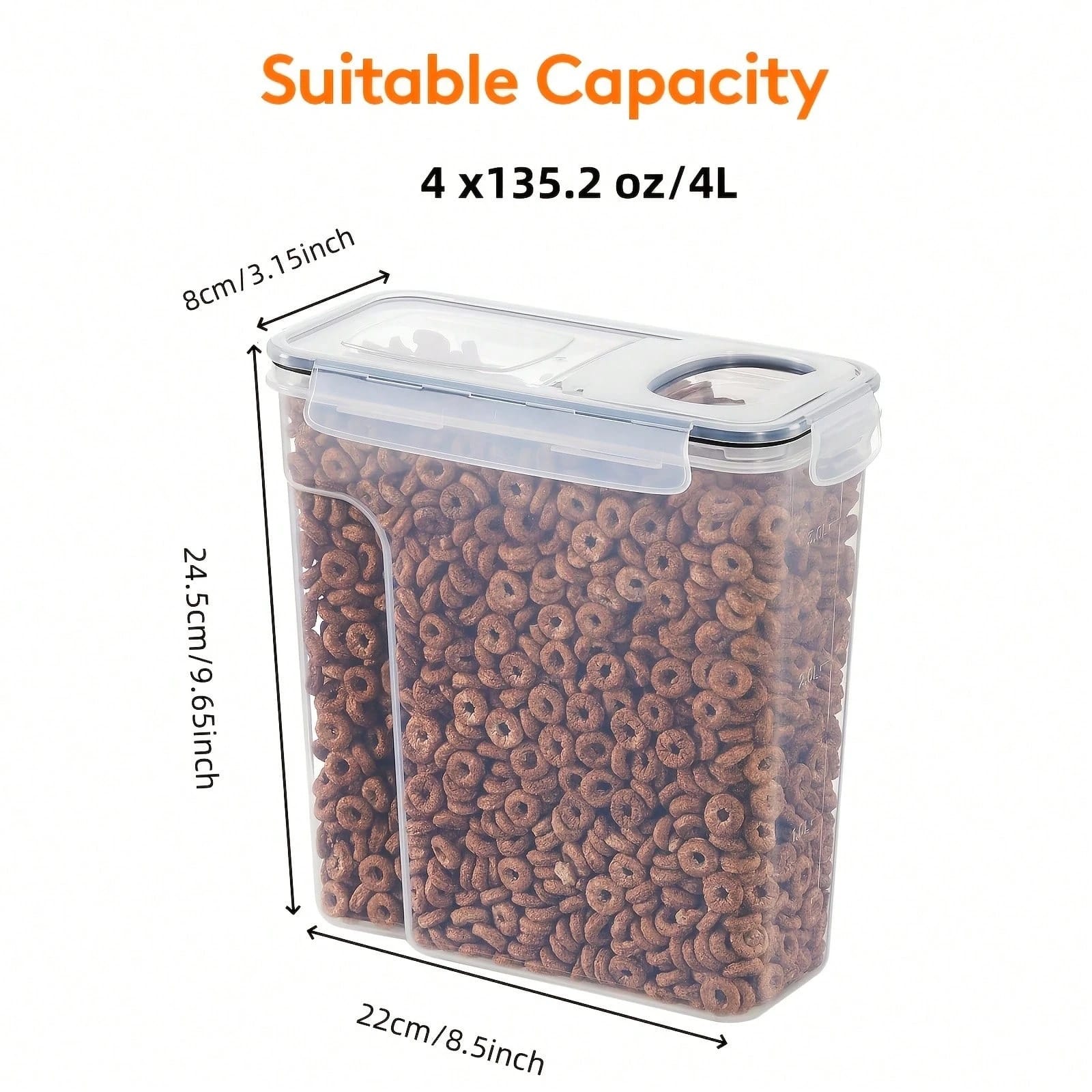 Luchtdichte voedselbewaarconta - Food Storage Labels recensie en prijs