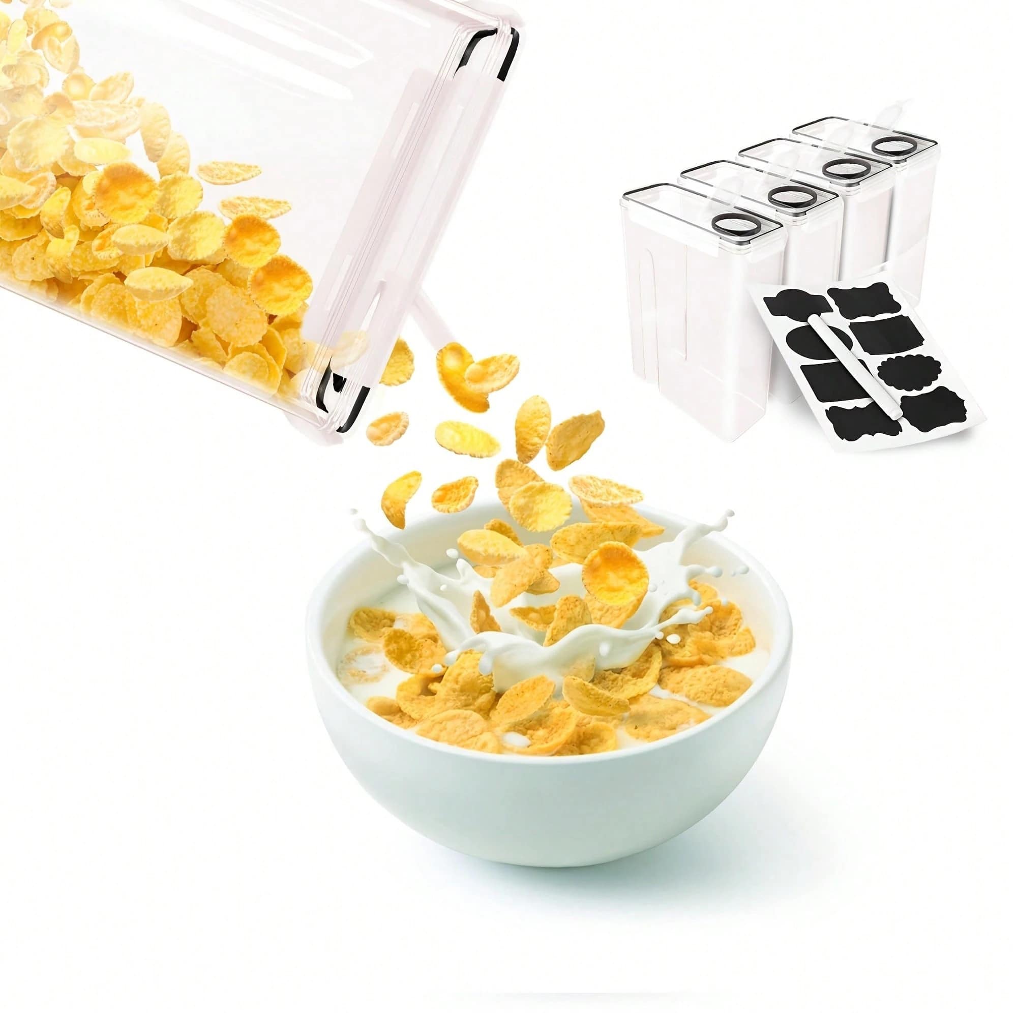 Luchtdichte voedselbewaarconta - Food Storage Labels recensie en prijs
