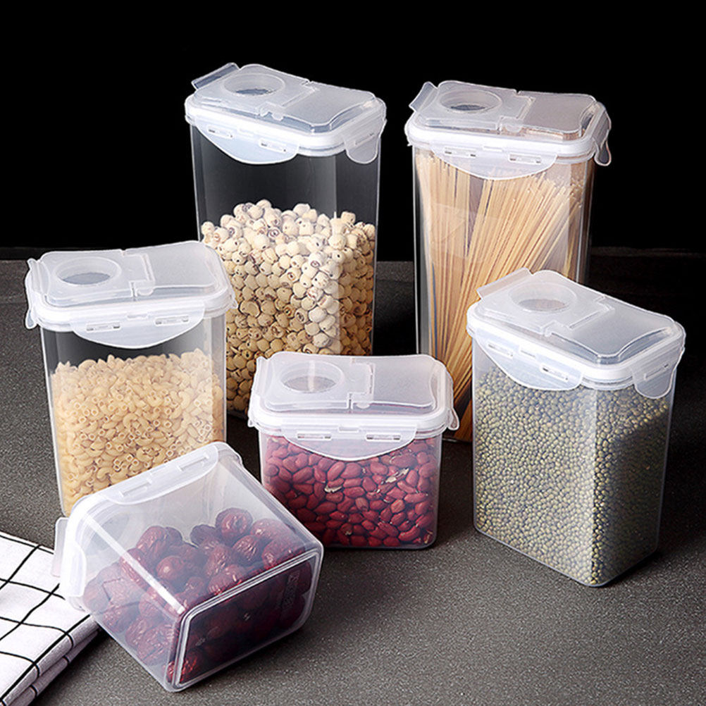 Set van 2 opbergpotten, transp - Food Storage Containers recensie en prijs