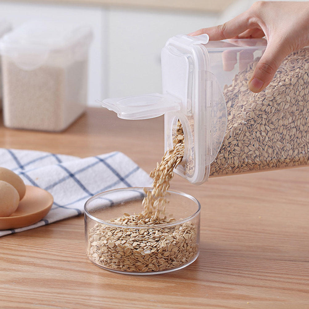 Set van 2 opbergpotten, transp - Food Storage Containers recensie en prijs