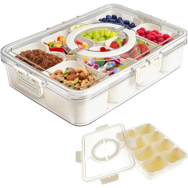 Keuken Plastic PET 8 Vakken Ve - Food Storage With Dividers recensie en prijs