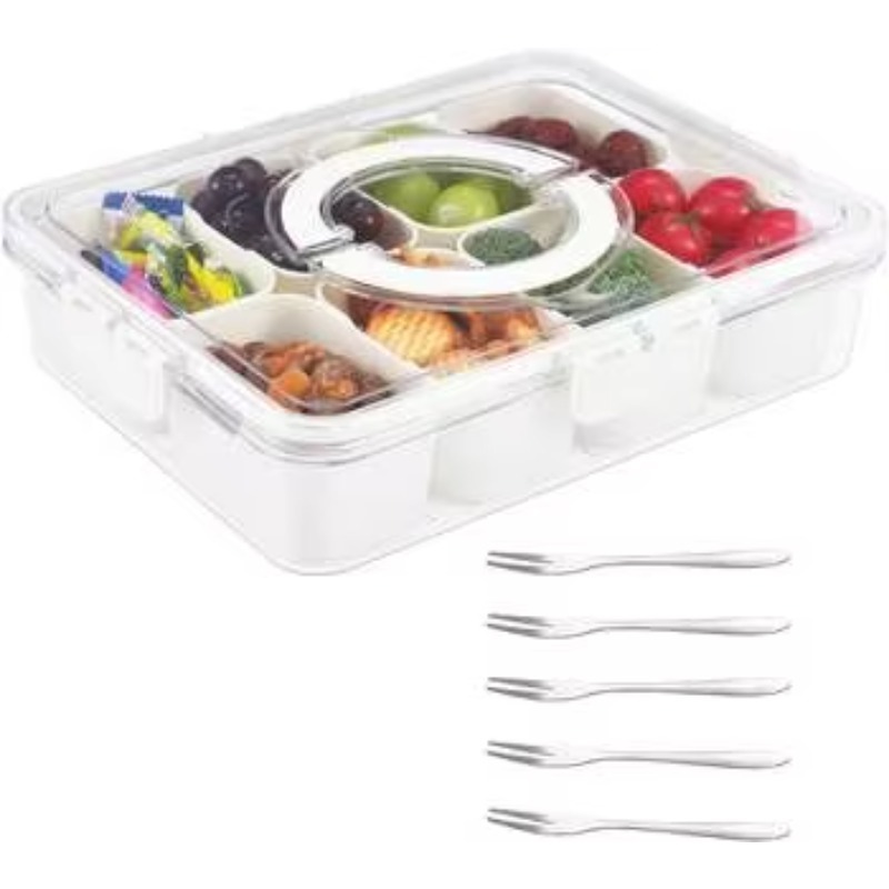 Keuken Plastic PET 8 Vakken Ve - Food Storage With Dividers recensie en prijs