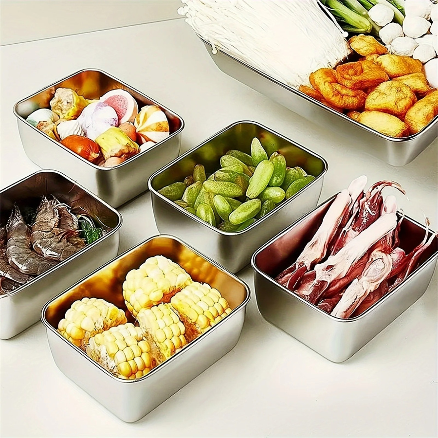 1/3/5 Stuks Rvs Voedsel Opberg - Food Storage Oven Safe recensie en prijs