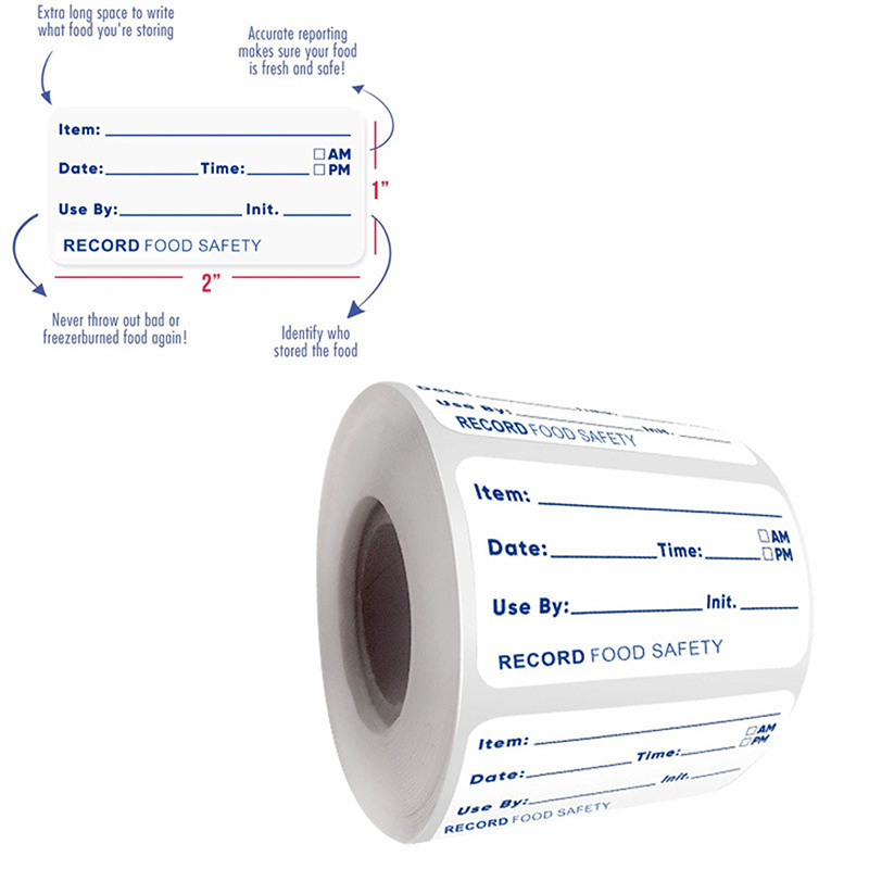 Nieuw # 500 stuks/rol, zelfkle - Food Storage Labels recensie en prijs
